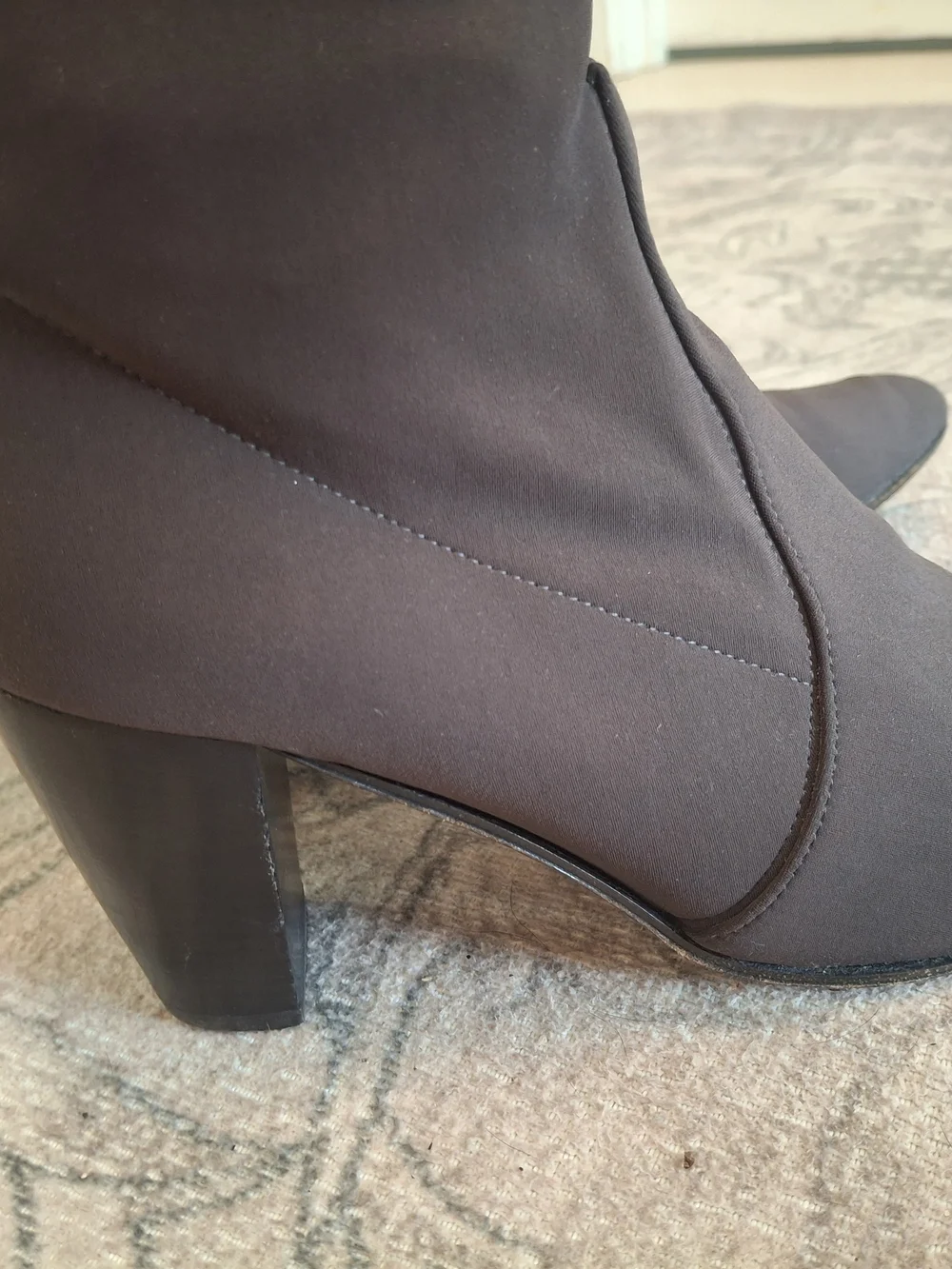 Donald J. Pliner Over-the-Knee Pull On Boots in Dark Brown